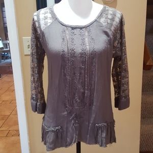 Hyde Park gray blouse